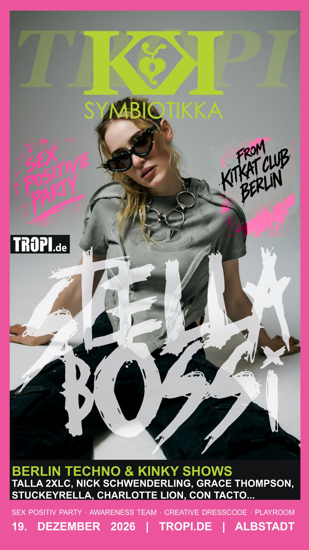 SYMBIOTIKKA & STELLA BOSSI from KitKat Club at Albstadt