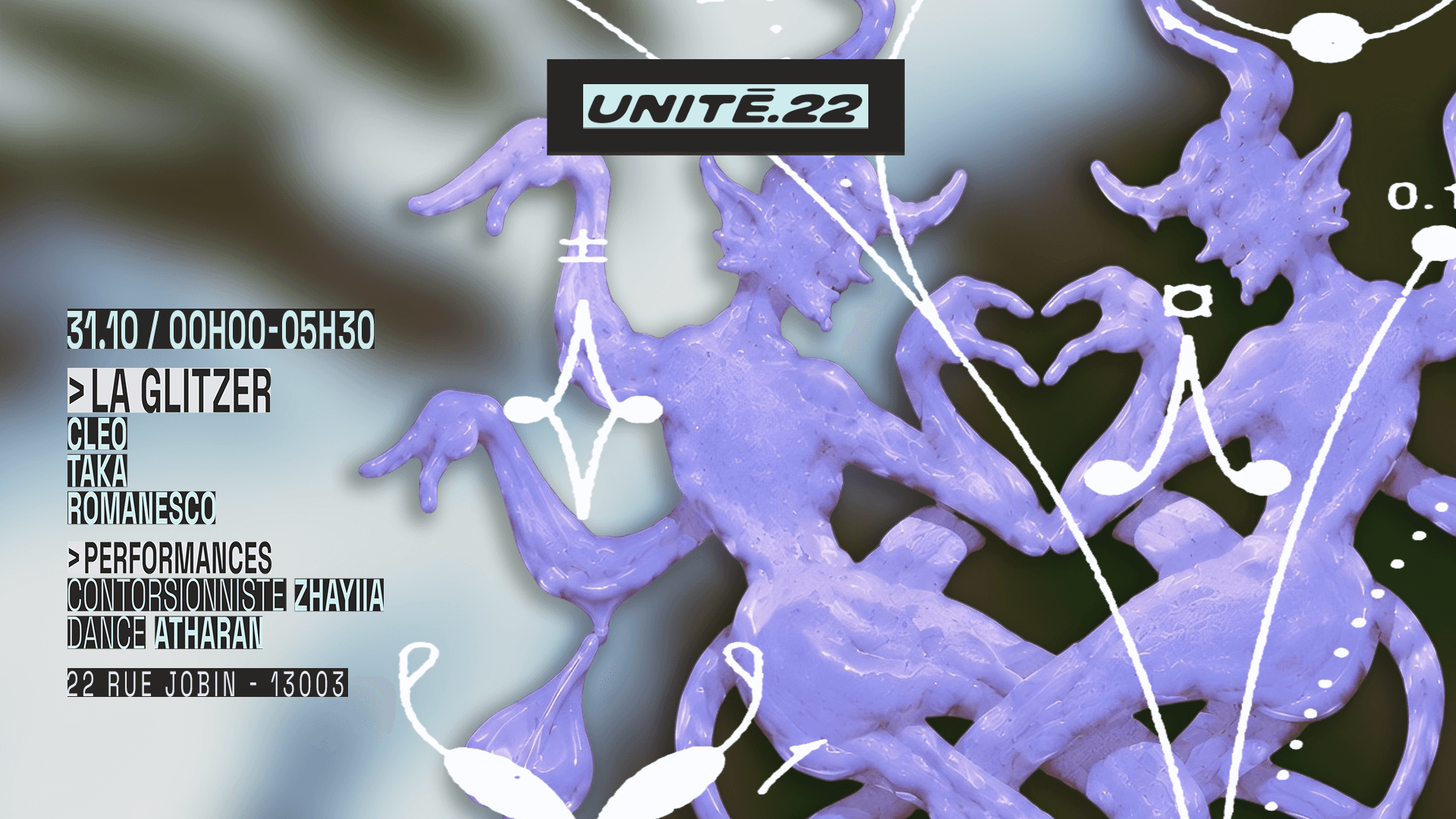 U.22 x LA GLITZER : CLEO, ROMANESCO, TAKA