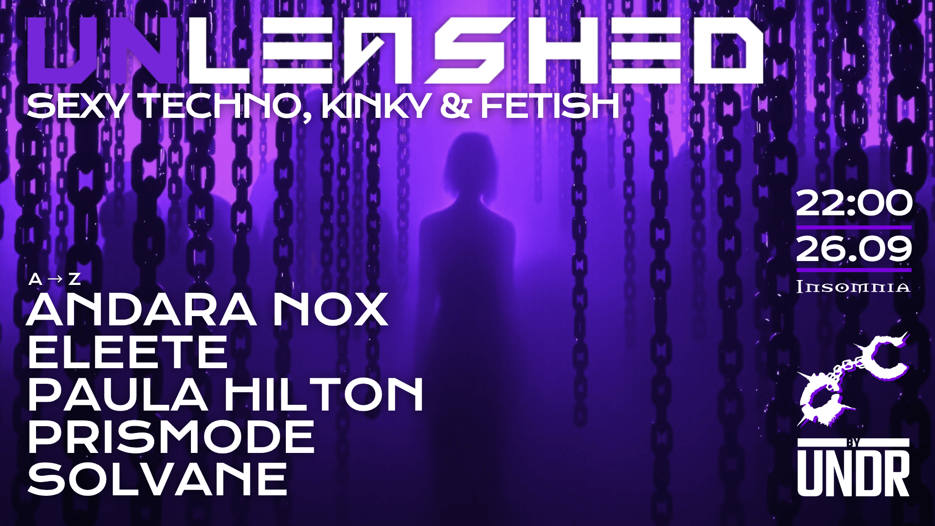 UNLEASHED by UNDR - Kinky Techno Party