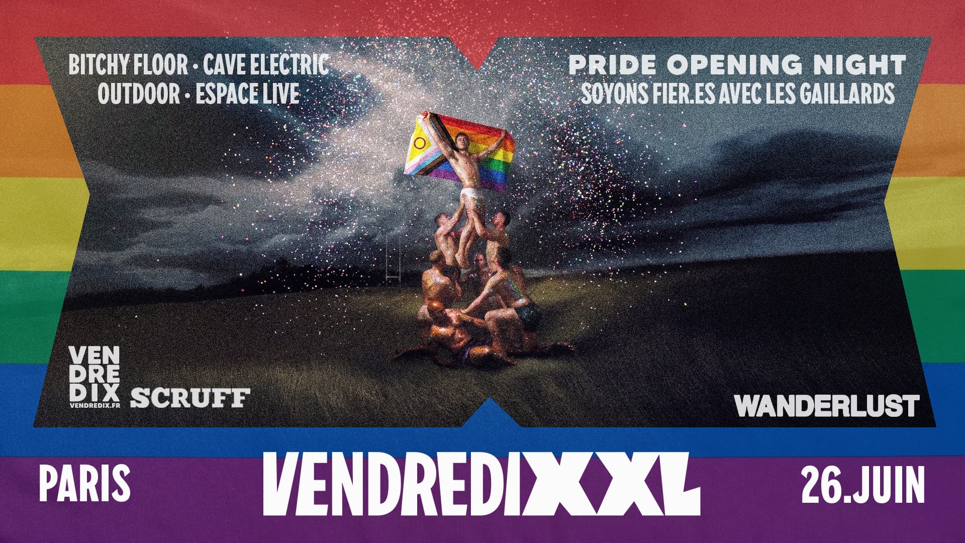 VendrediXXL Paris Opening Pride Night