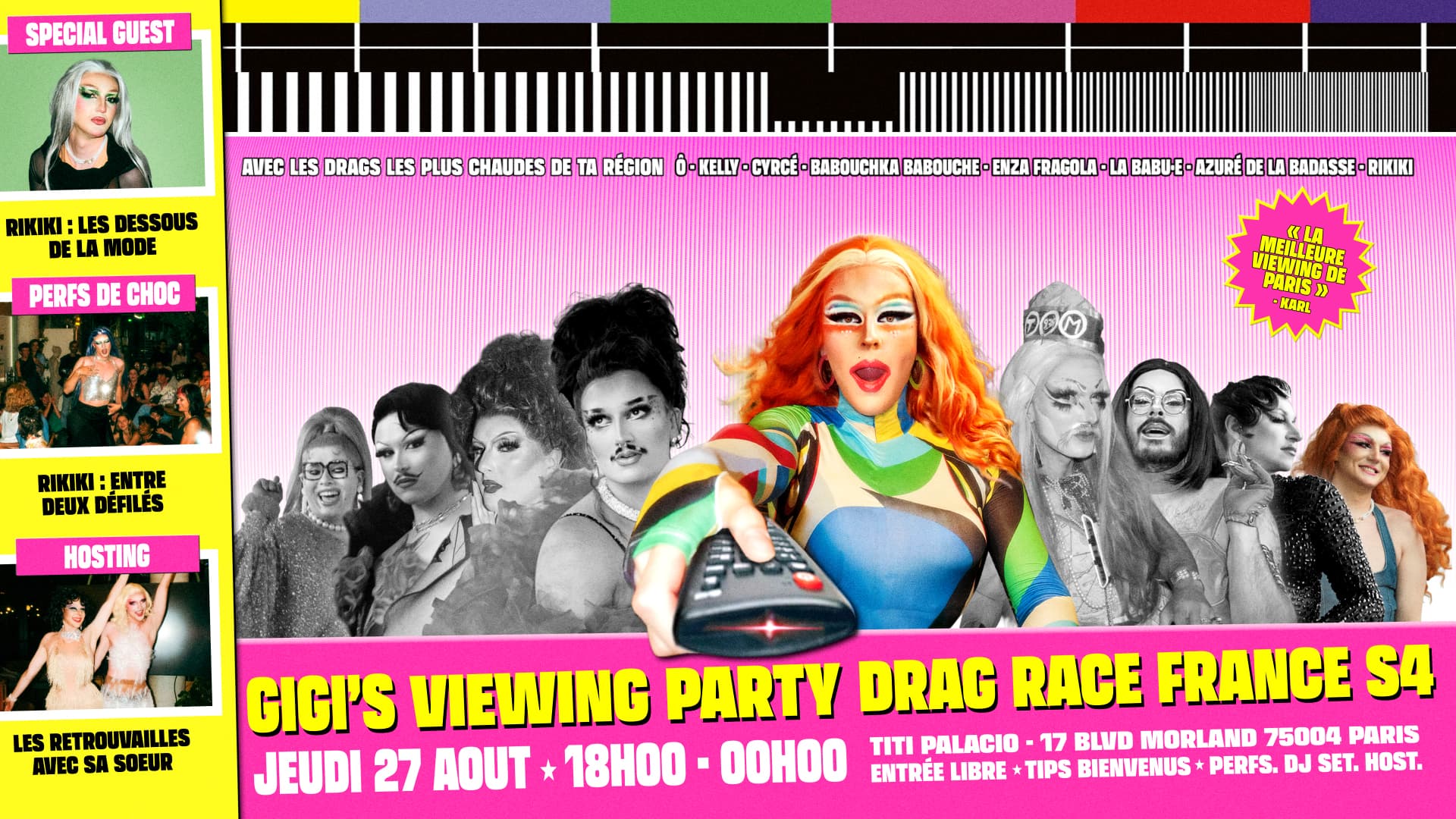GIGI’S VIEWING PARTY - DRAG RACE FRANCE SAISON 4! - EP 08!