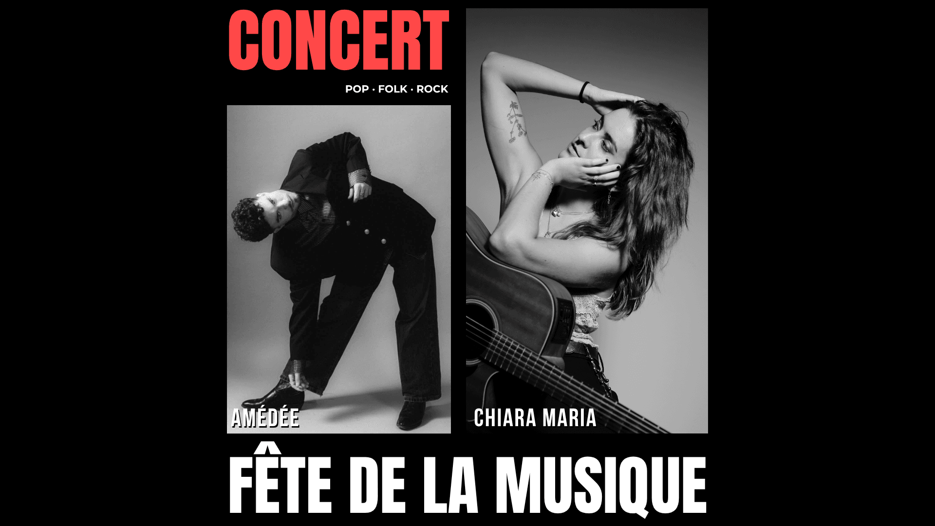 Chiara Maria & Amédé.e • Concert Queer