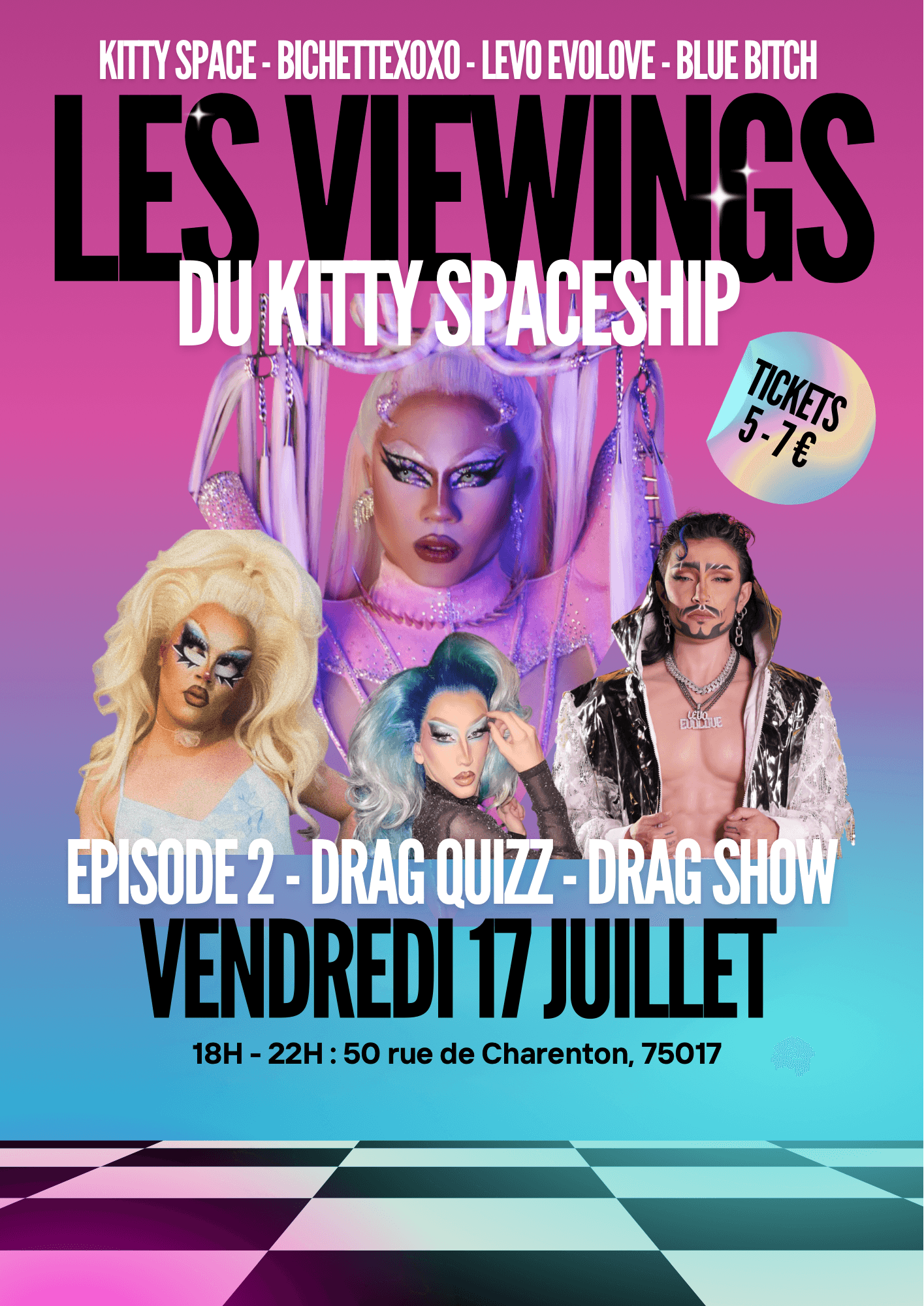 EP2: SHOW VIEWINGS PARTY & KARAOKE DU KITTY SPACESHIP DRF S4