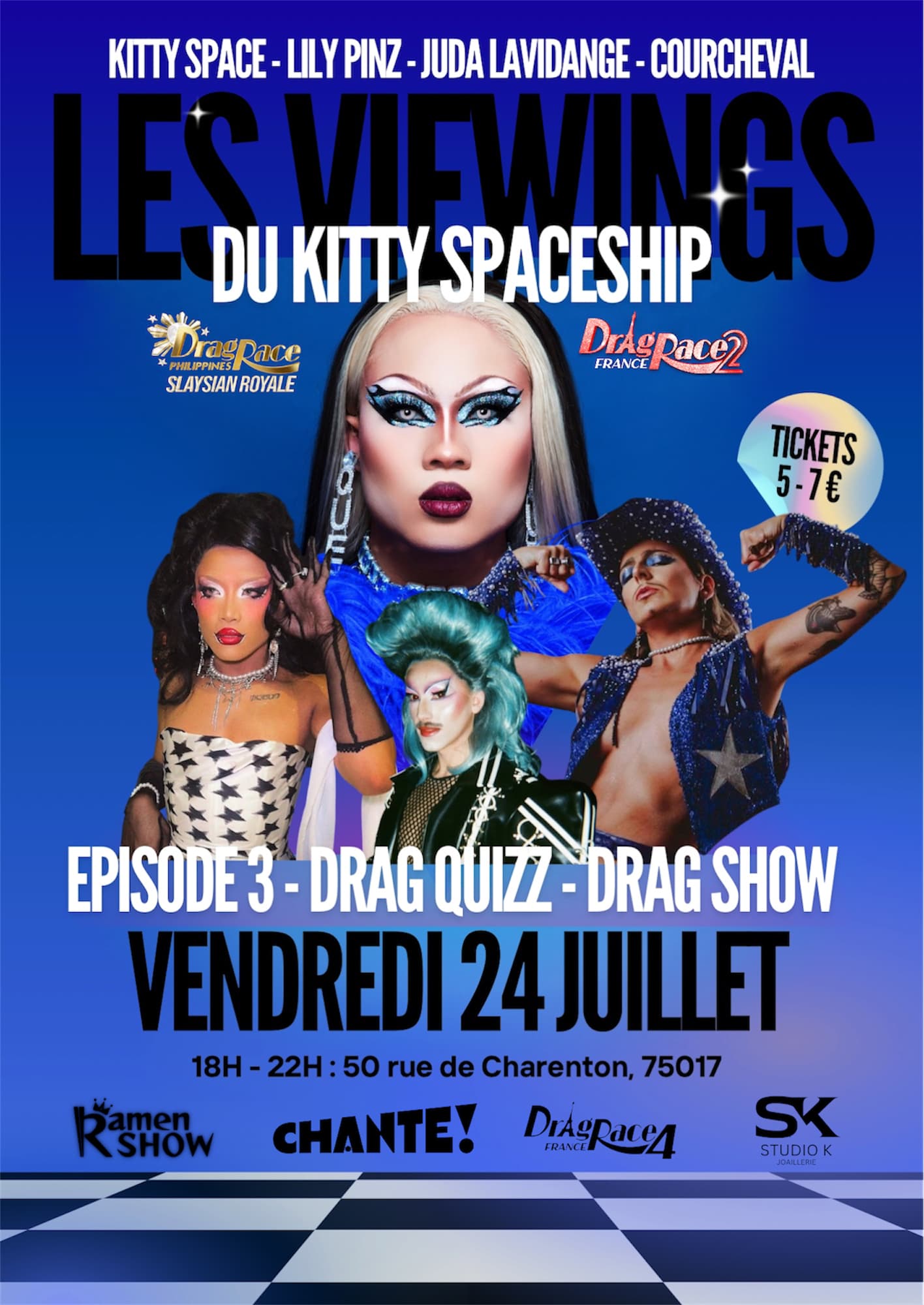 LES VIEWINGS PARTY & KARAOKE DU KITTY SPACESHIP DRF S4 EP 3