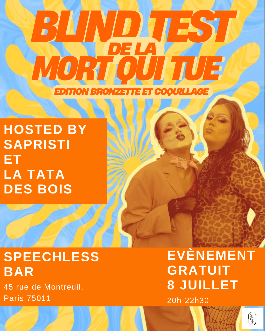 Blind Test Drag - Edition Bronzette et Coquillages