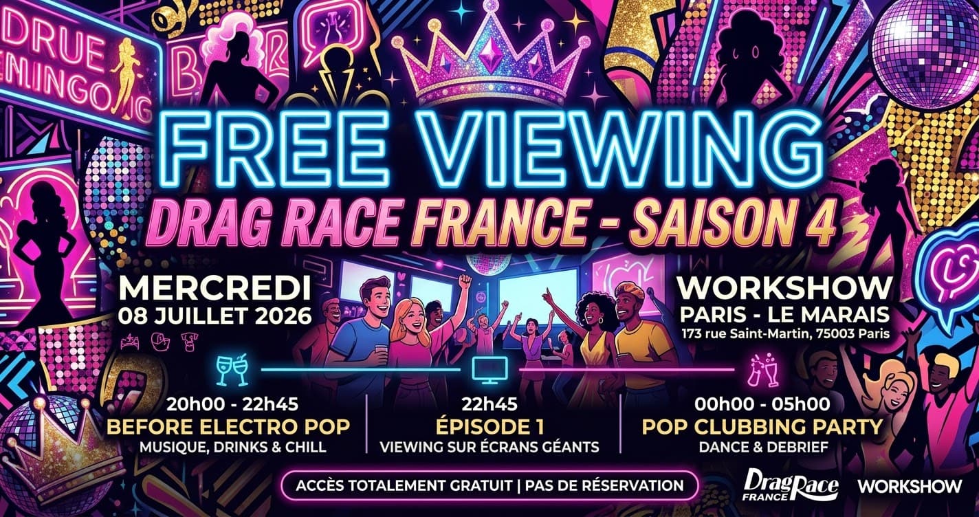 FREE VIEWING DRAG RACE FRANCE SAISON 4