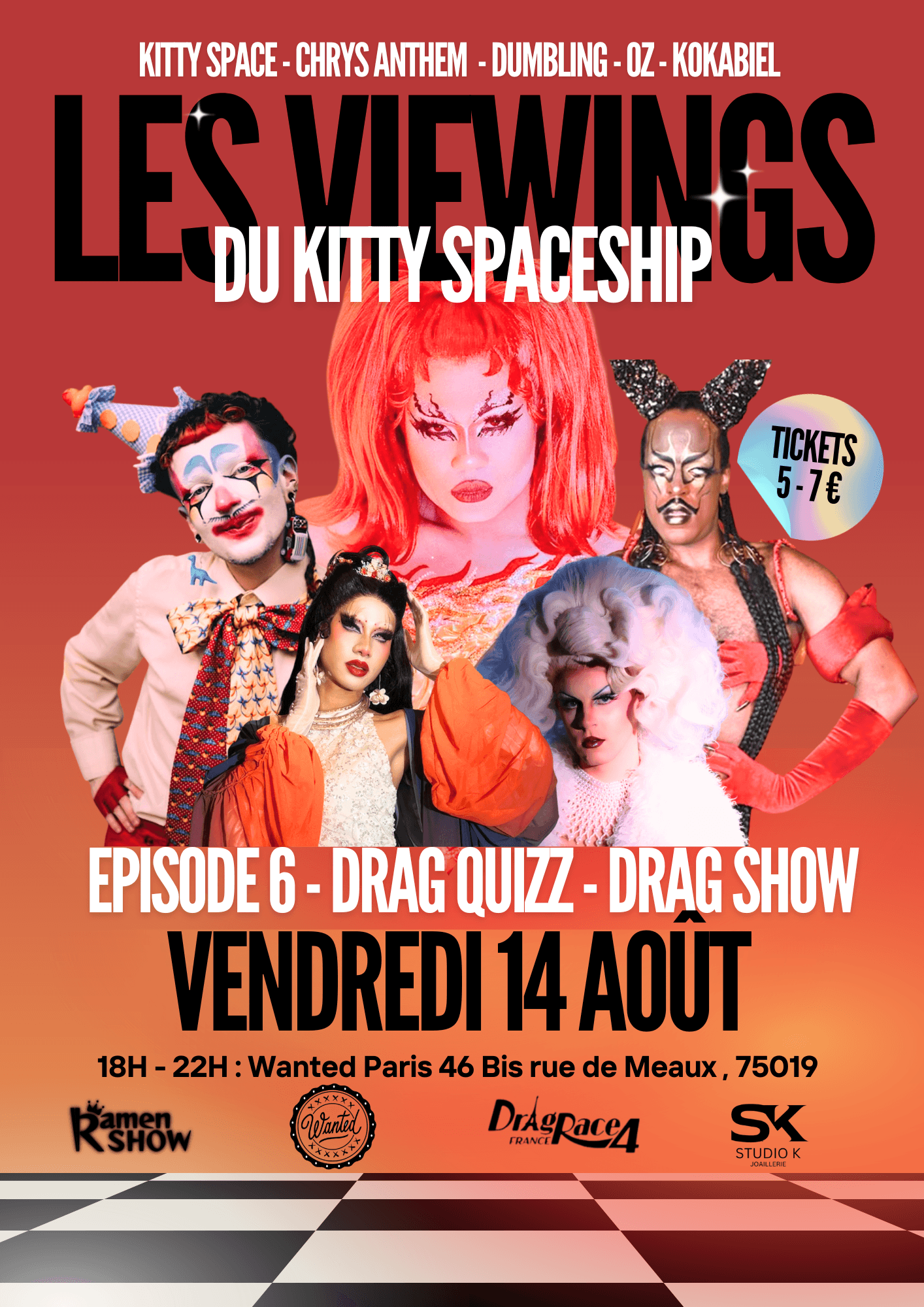 SHOW: VIEWINGS PARTY & KARAOKE DU KITTY SPACESHIP DRF S4 EP6