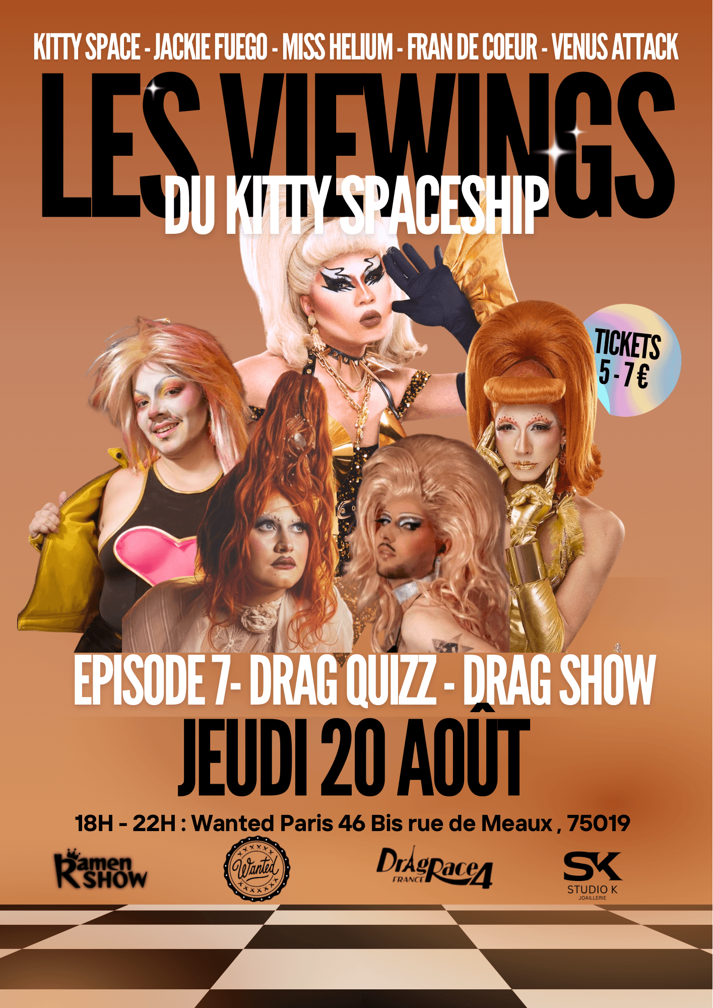 EP7: SHOW VIEWINGS PARTY & KARAOKE DU KITTY SPACESHIP DRF S4