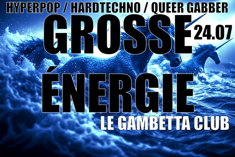 GROSSE ENERGIE #06 — Hyper Queer Gabber / Hardtechno Party