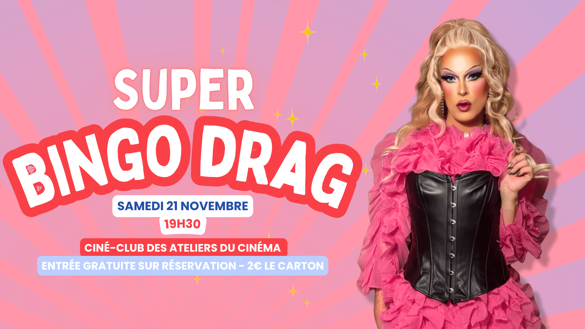 Prosecca event (Drag Queen)
