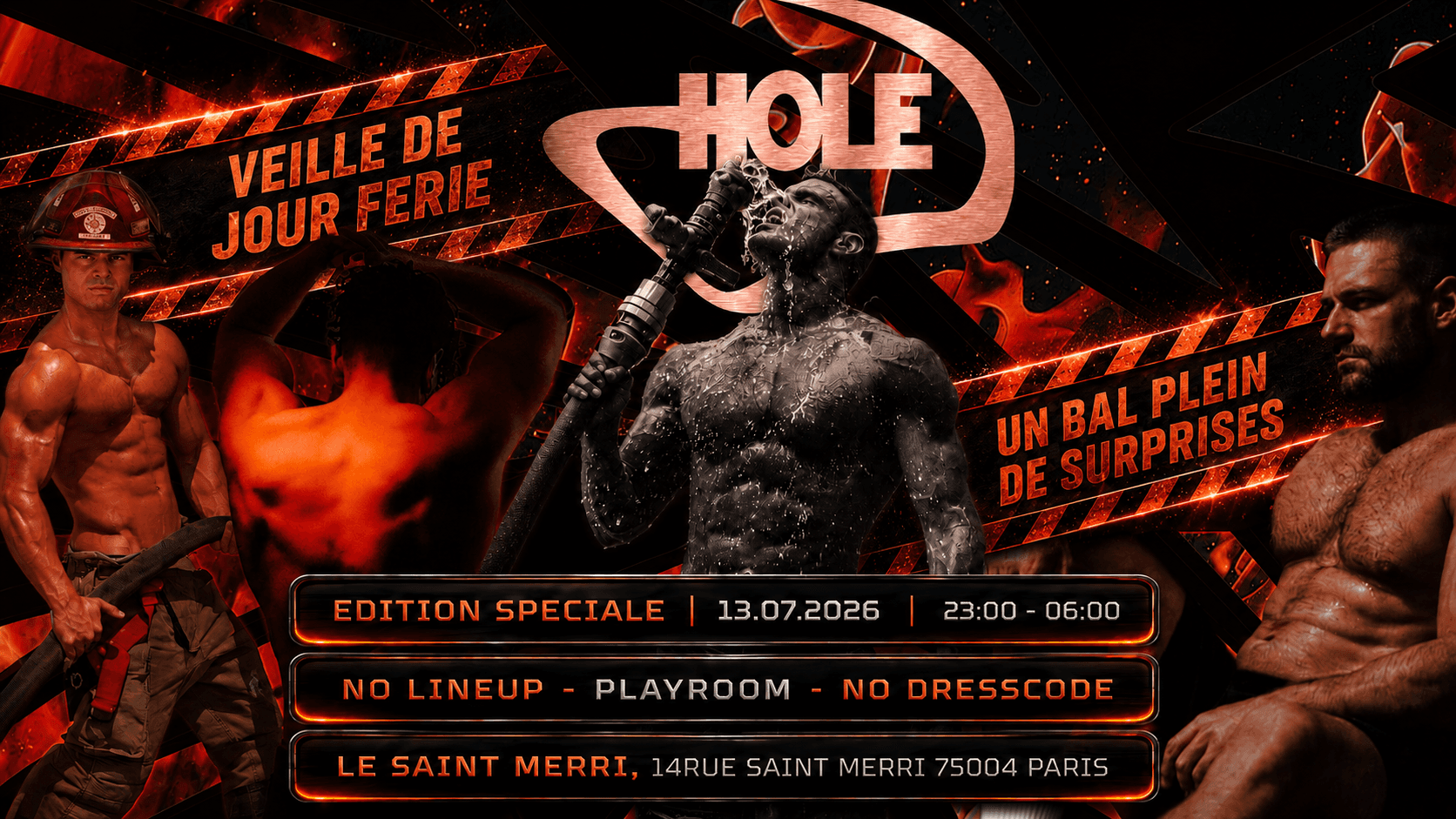 HOLE - EDITION SPECIAL VEILLE DE JOUR FERIE