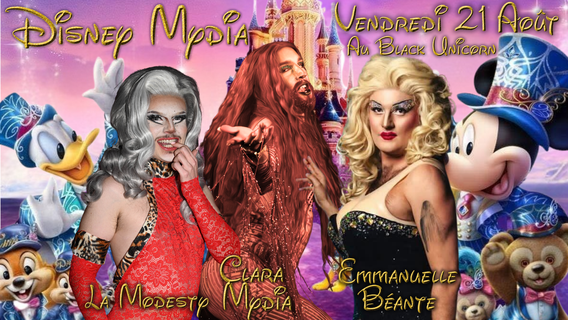 Drag show Disney (Disney Mydia 6)