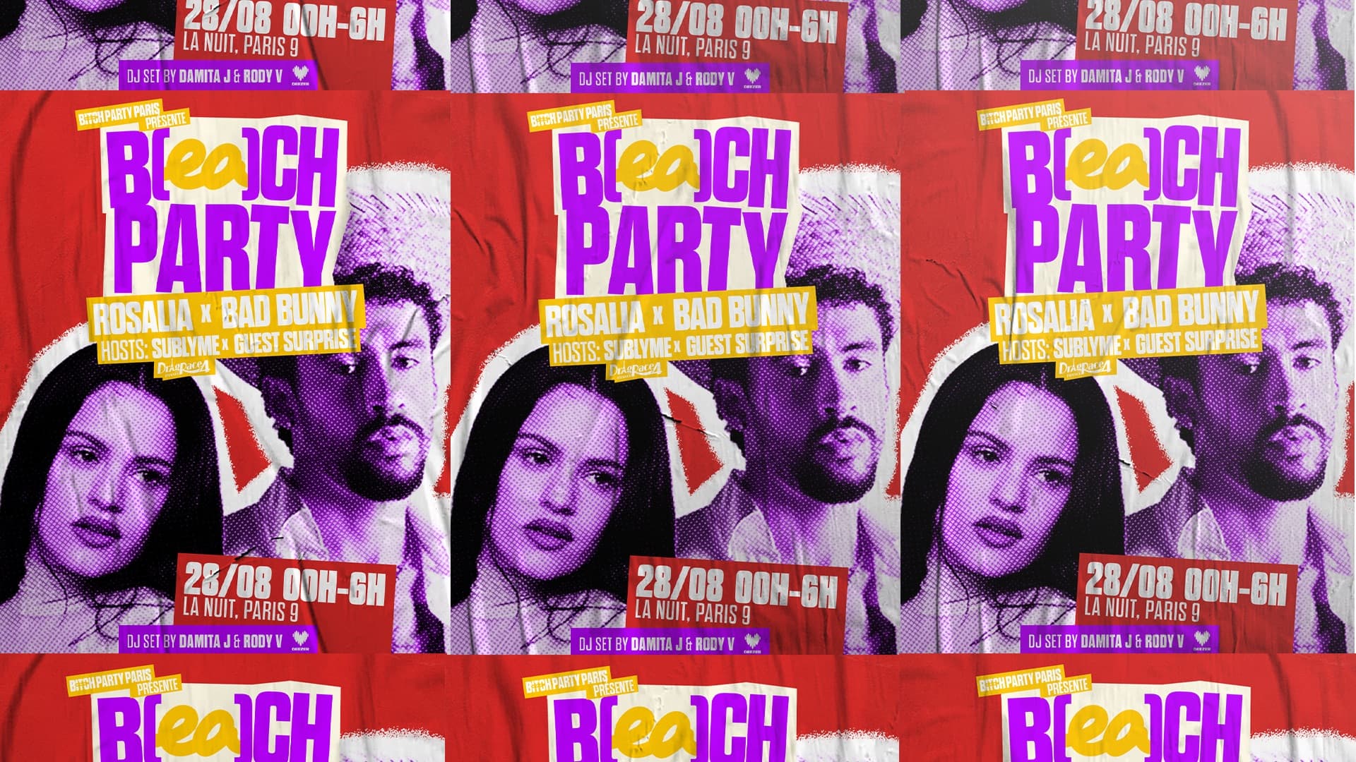 B(ea)CH PARTY #9 - Rosalia x Bad Bunny