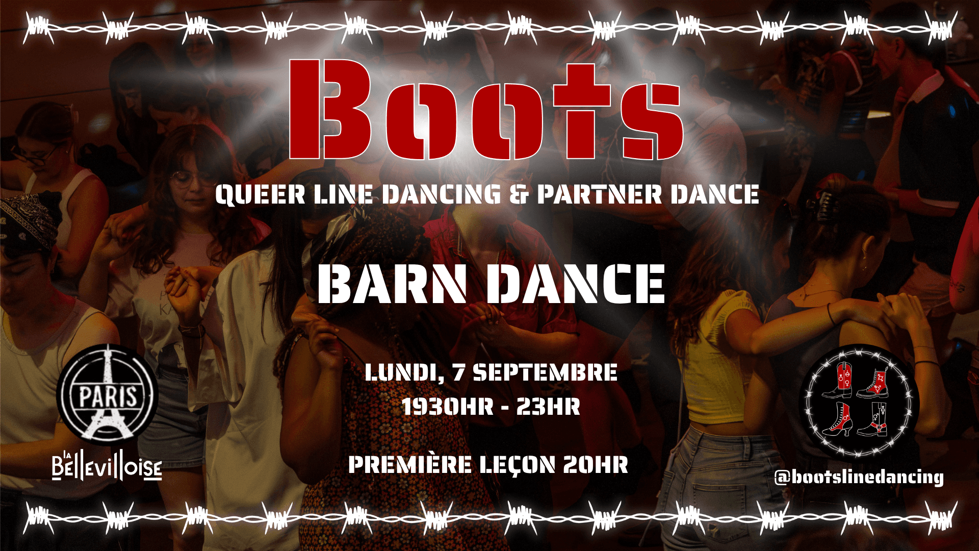 Boots Barn Dance: Queer Line Dance & Partner Dancing | 07.09
