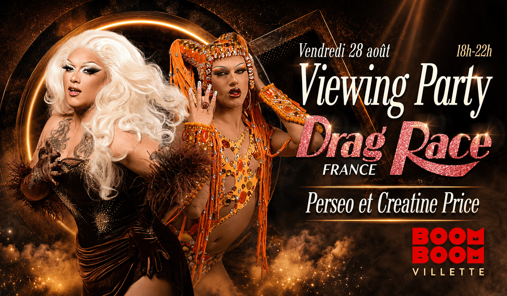 Viewing "Drag Race S4 FINALE" avec Perseo et Creatine Price