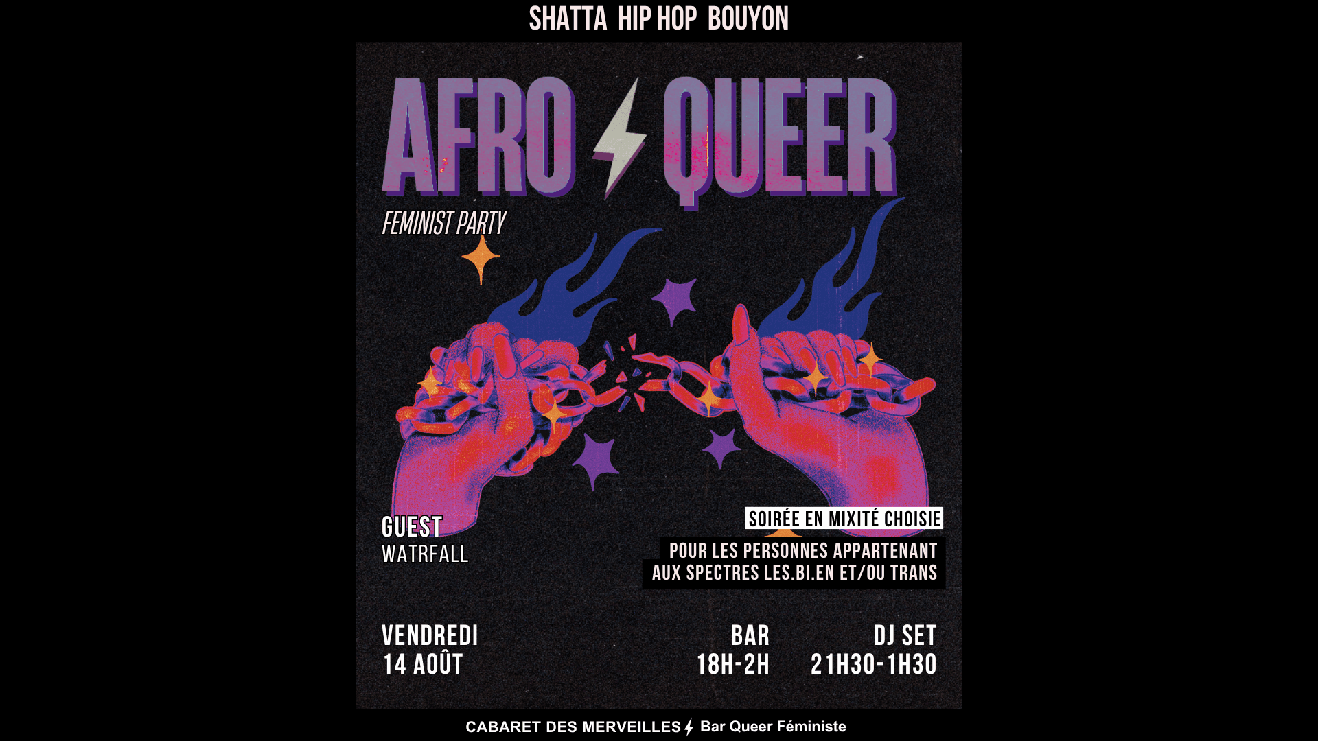 Afro Queer Feminist Party 14.08