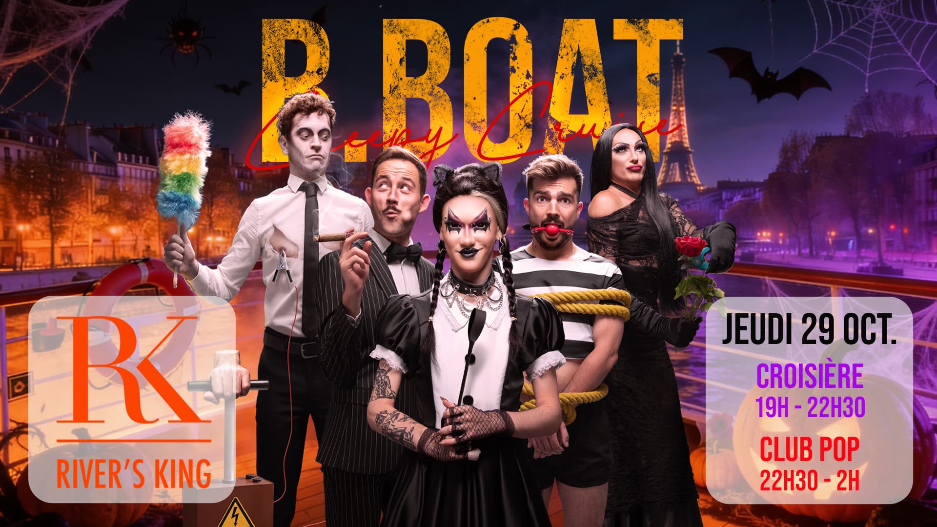 B.Boat - Creepy Cruise (croisière Halloween)