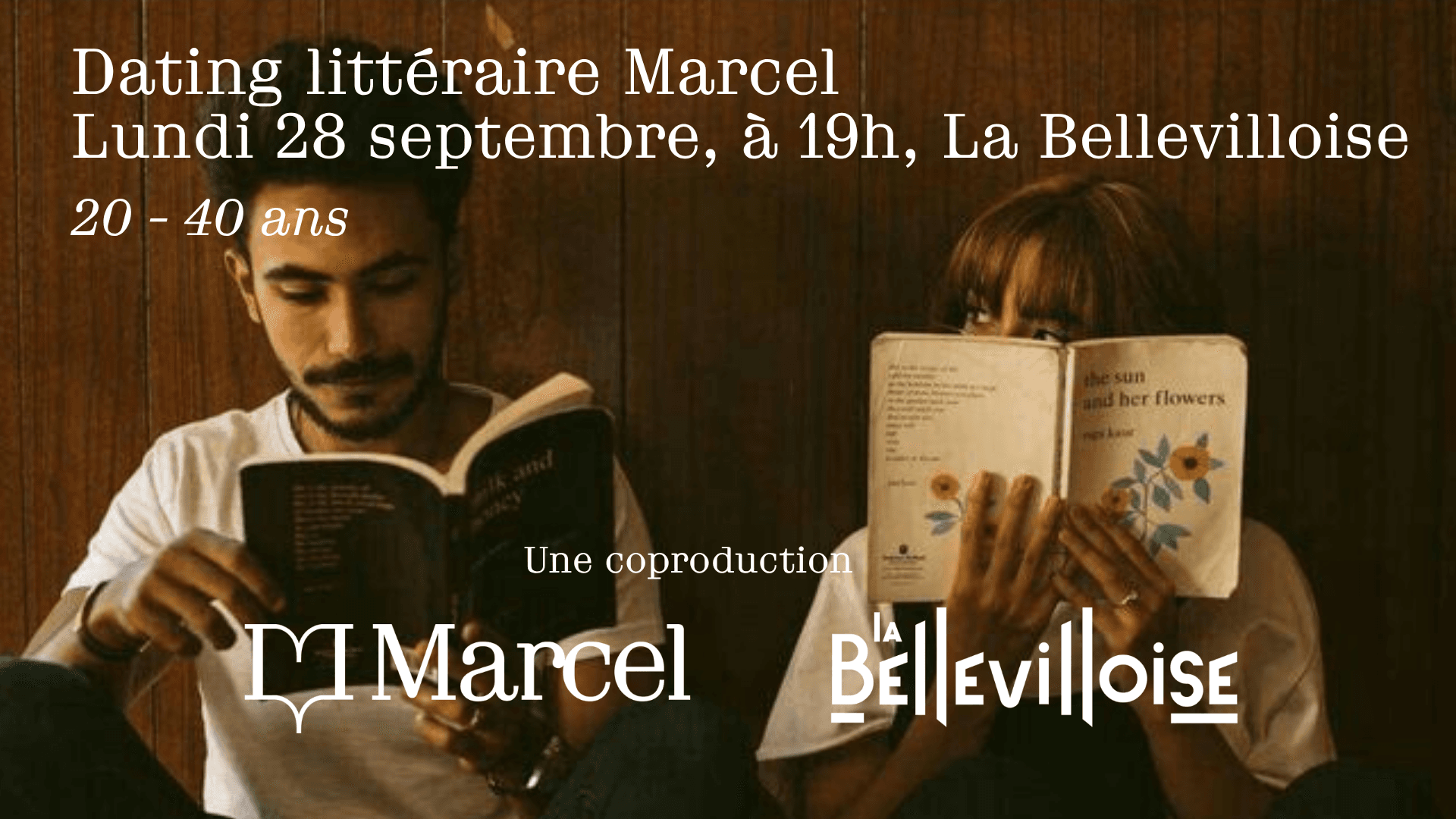 Dating littéraire Marcel | 28.09.26