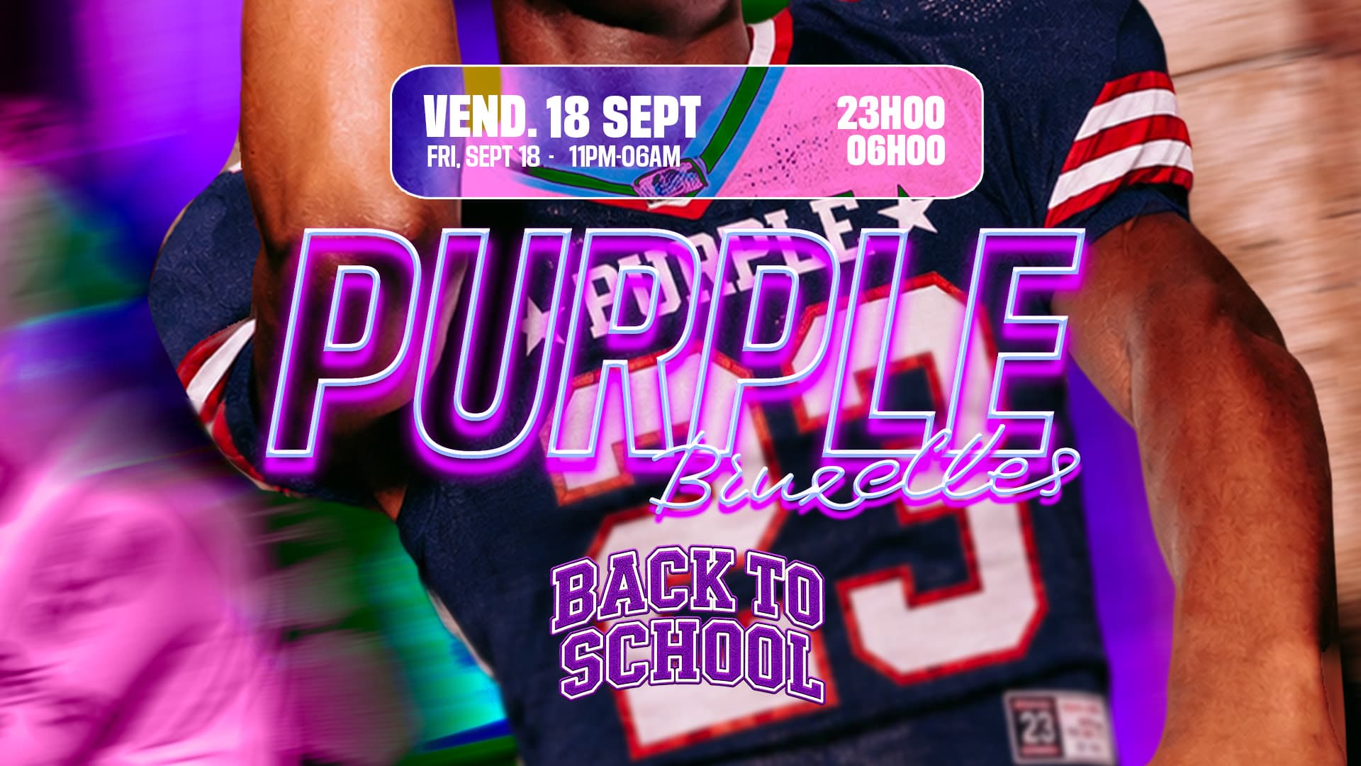 La Purple Bruxelles - BACK TO SCHOOL