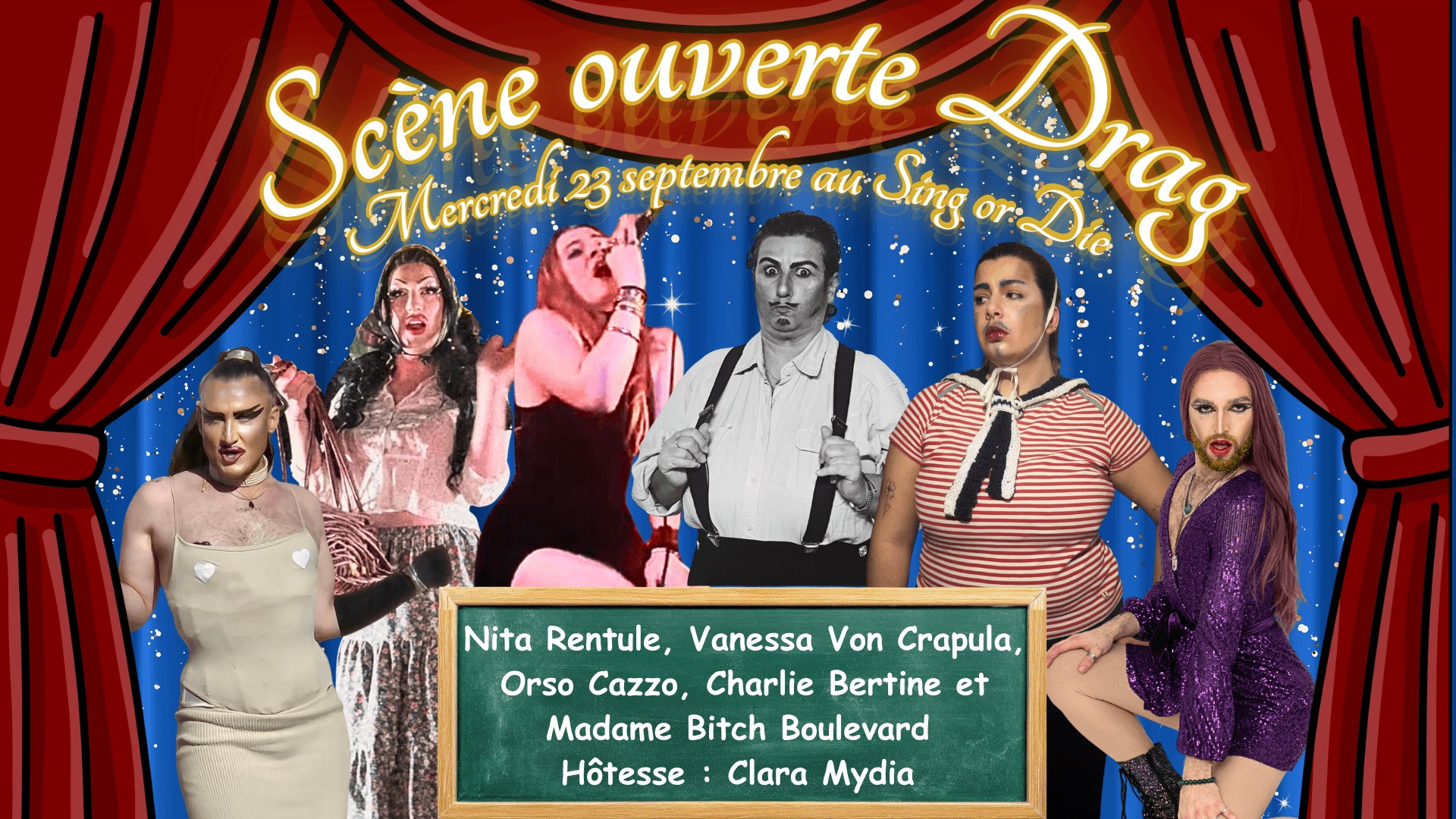 Scène ouverte Drag équinoxe