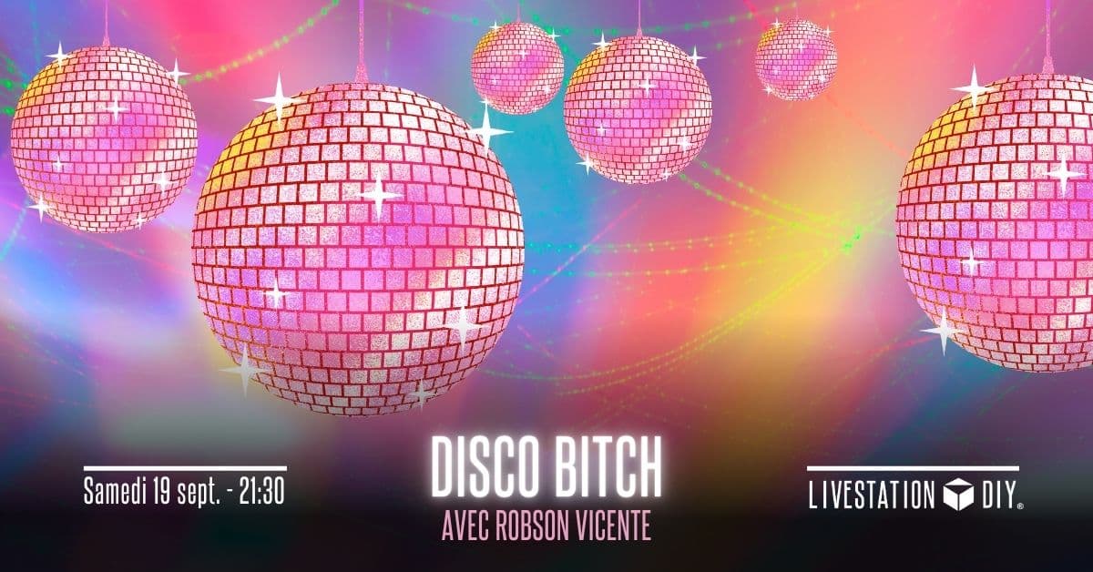 Disco bitch avec Robson Vicente
