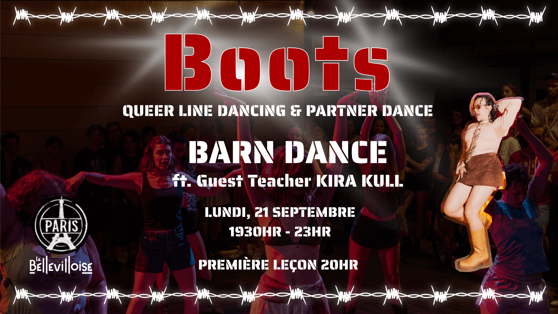 Boots Barn Dance: Queer Line Dance & Partner Dancing | 21.09