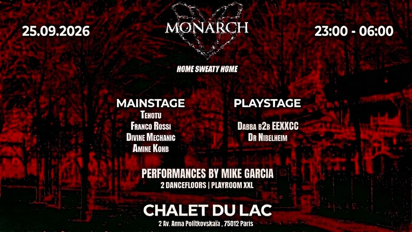 MONARCH | HOME SWEATY HOME | 25.09.2026
