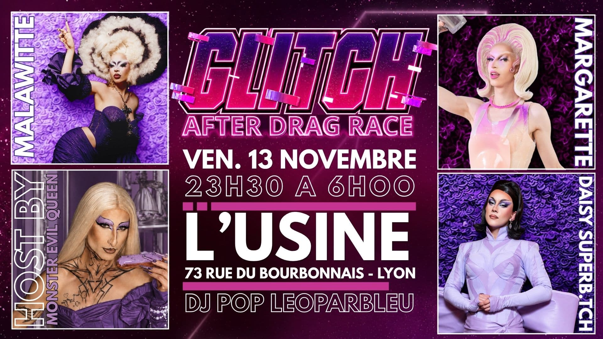 GLITCH : AFTER DRAG RACE