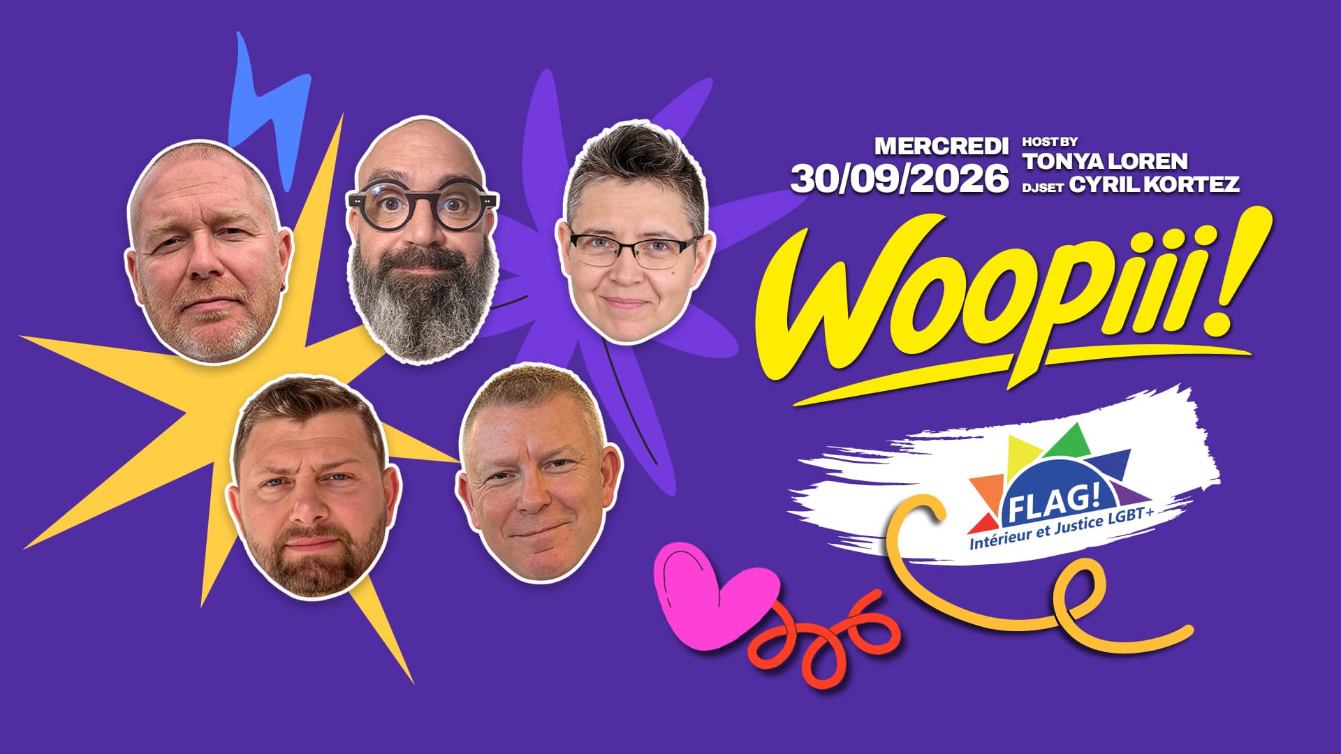 Woopiii reçoit Flag!