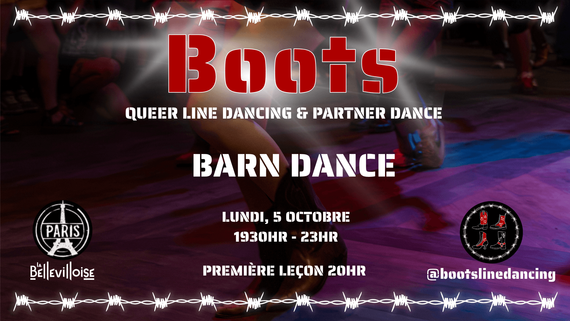 Boots Barn Dance: Queer Line Dance & Partner Dancing | 05.10