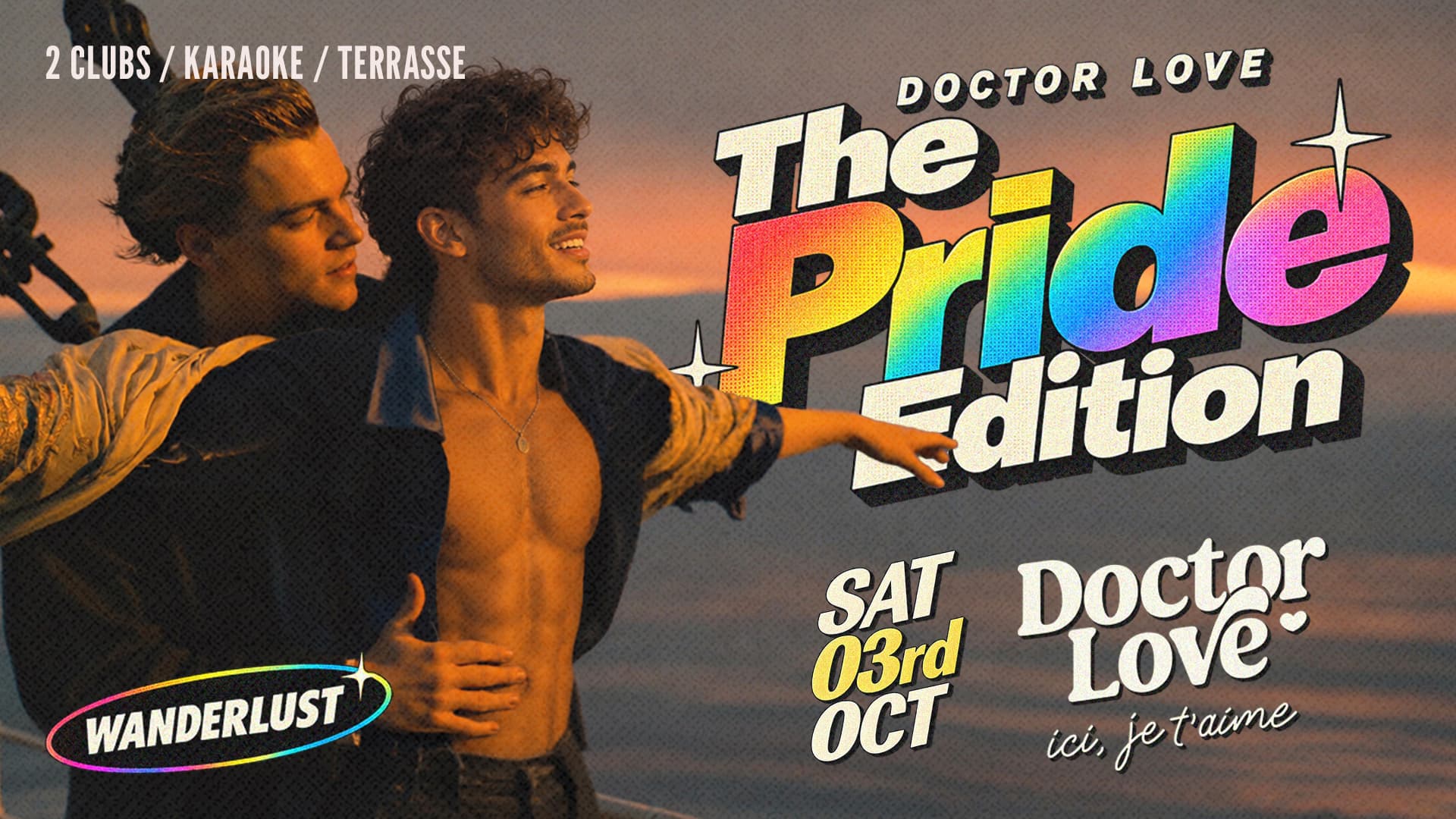 Doctor Love - The Pride Edition @Wanderlust