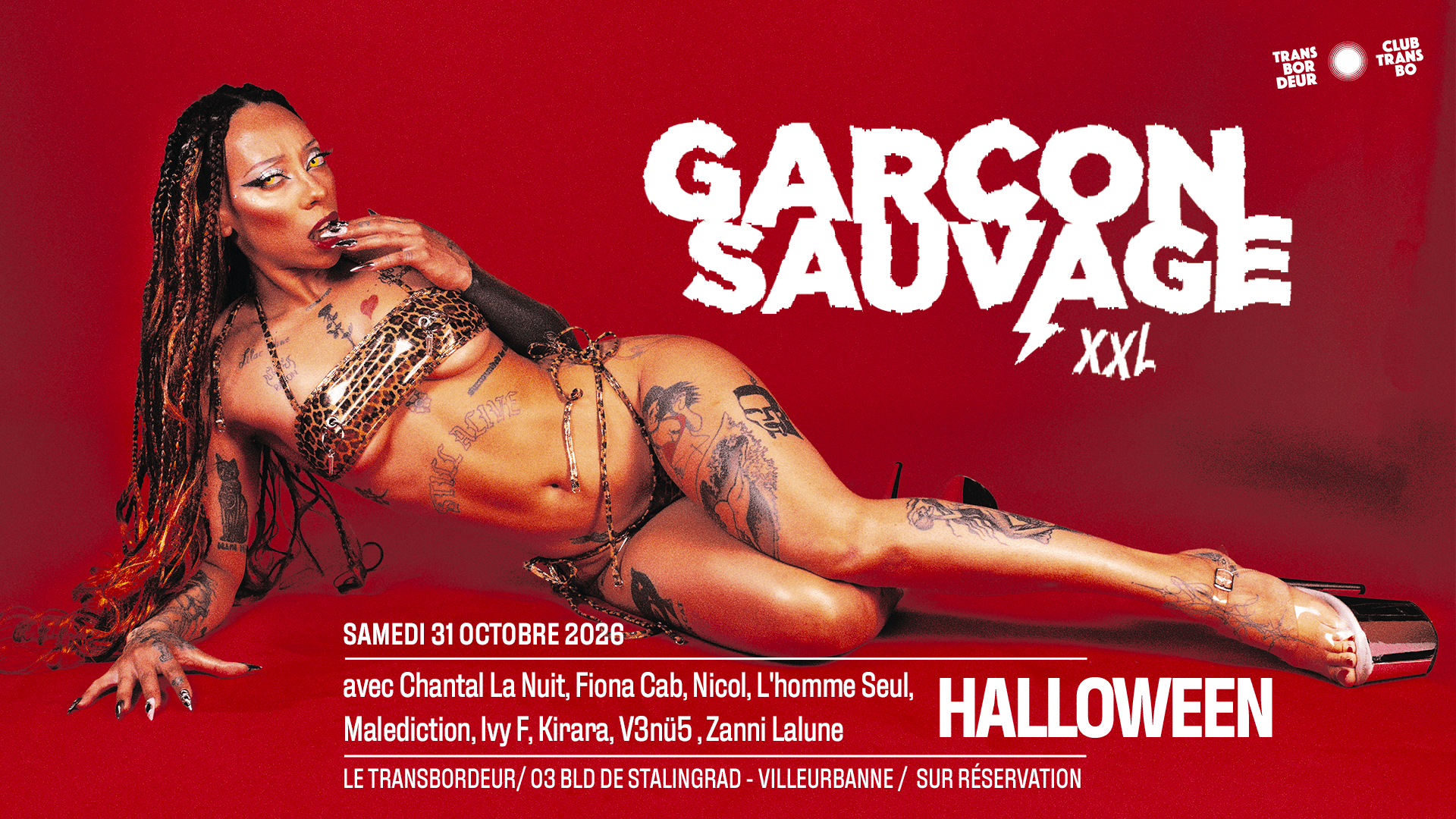 Garçon Sauvage XXL - Halloween 2026