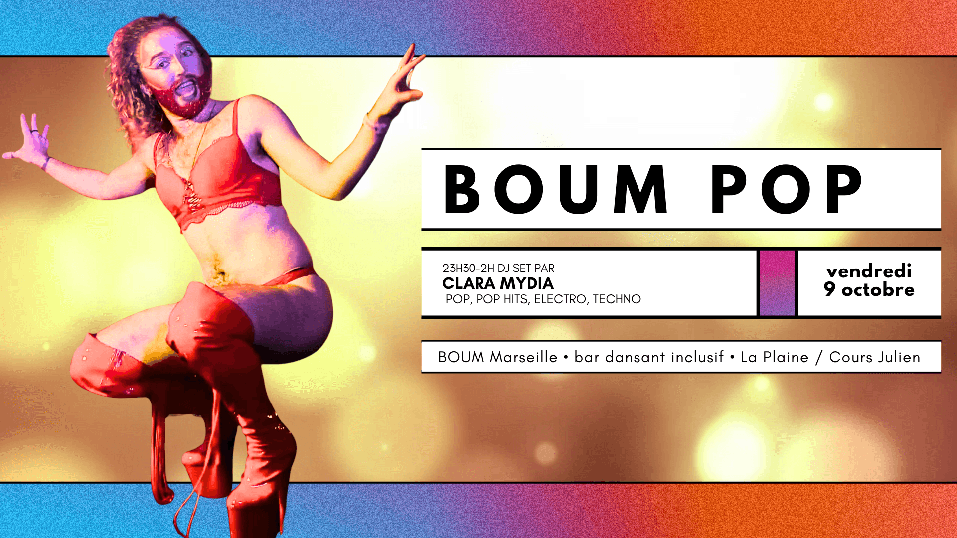 BOUM POP - DJ SETS PAR CLARA MYDIA