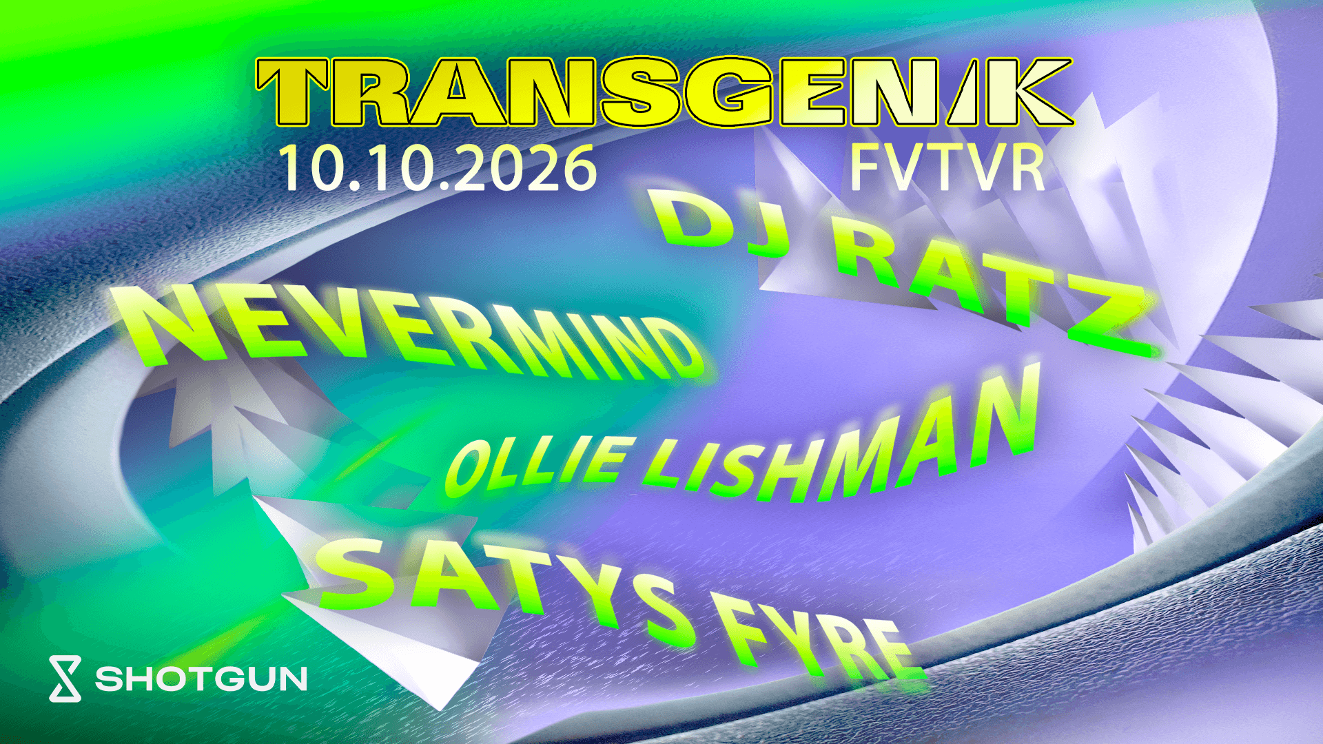Transgenik 10 octobre 2026