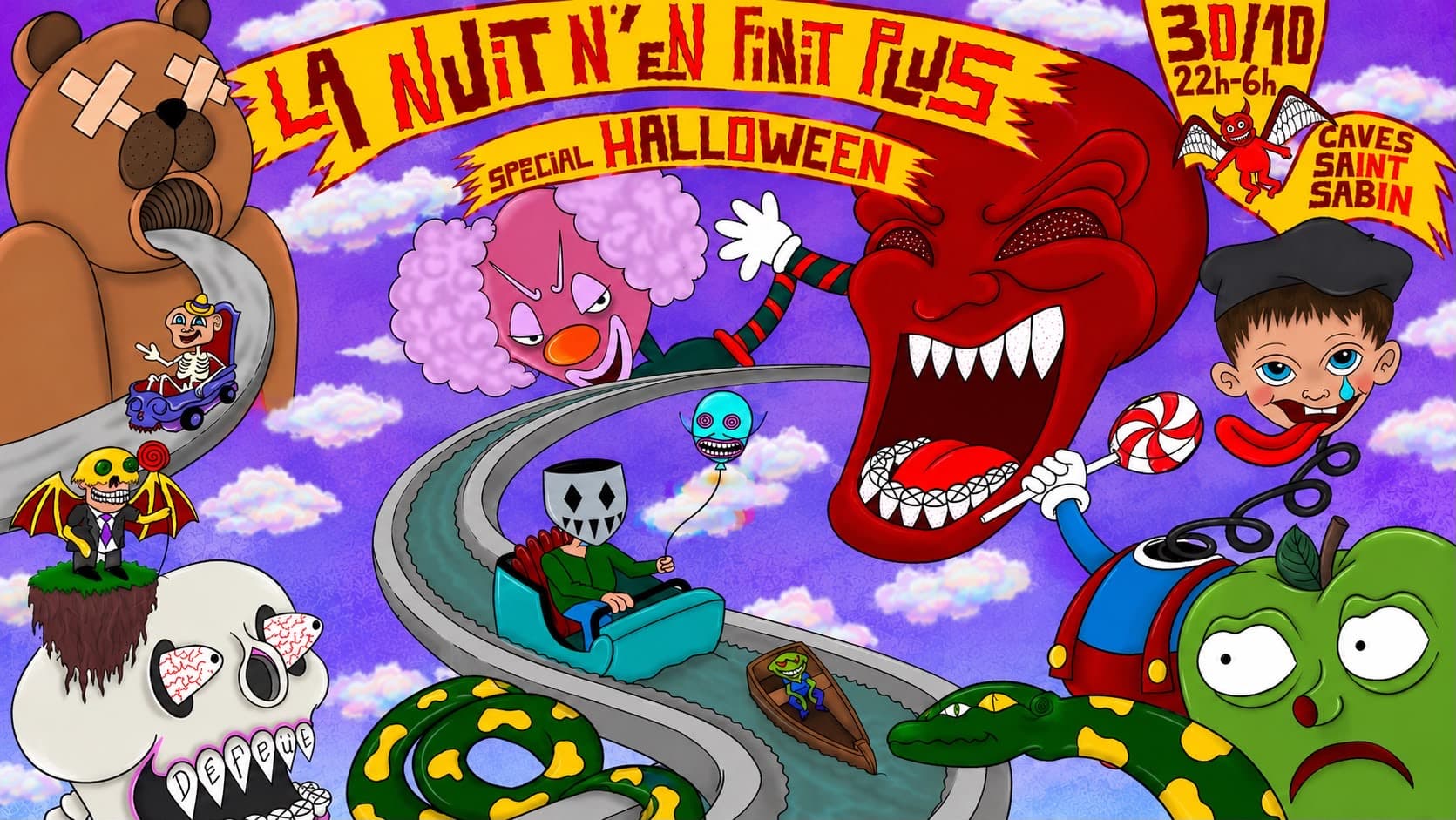LA NUIT N'EN FINIT PLUS #3 - SPÉCIAL HALOWEEN
