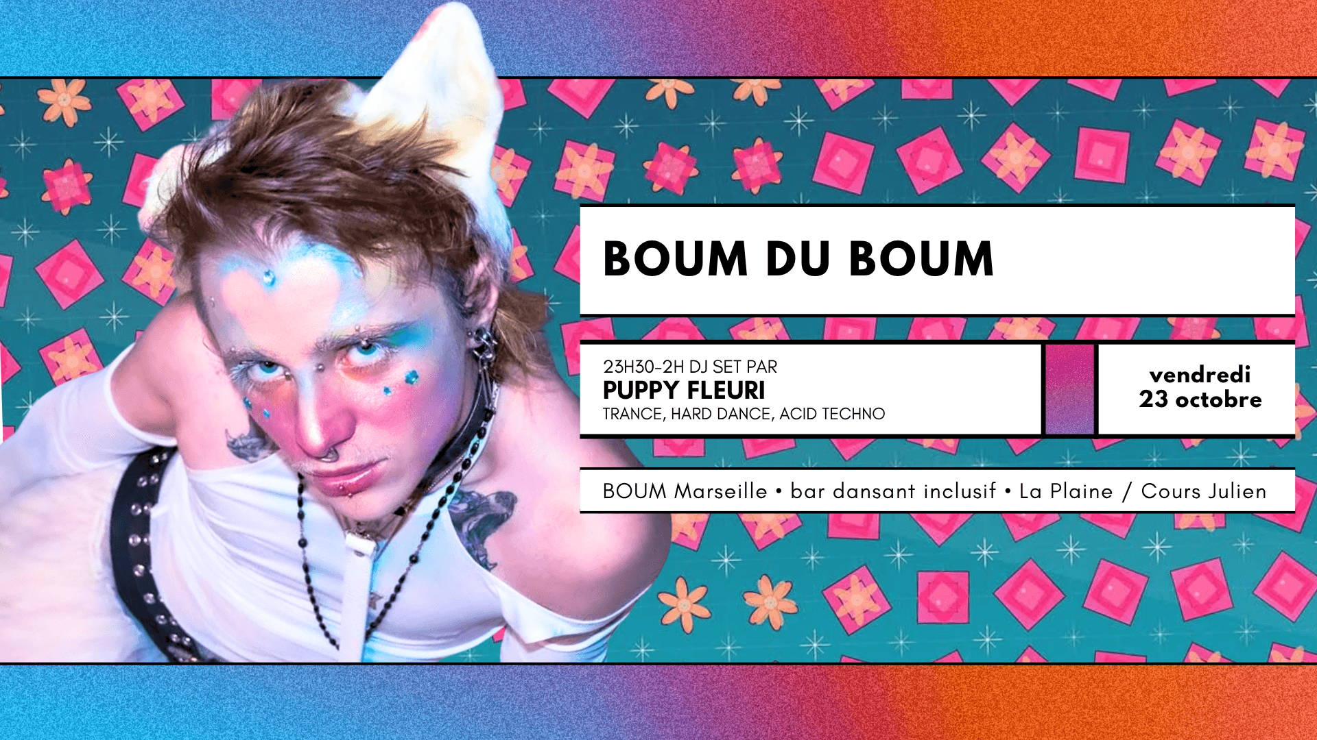 BOUM DU BOUM - DJ SET par PUPPY FLEURY