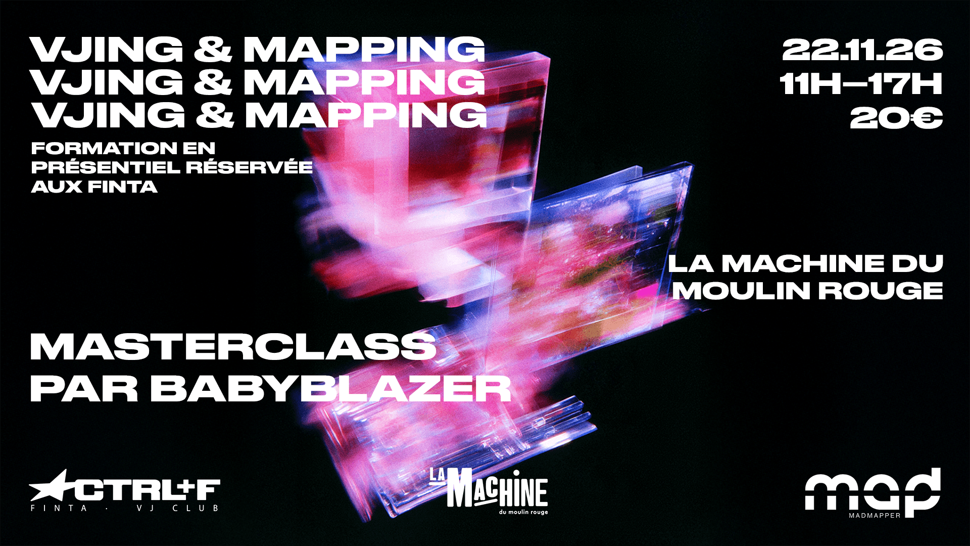 Masterclass Vjing & Mapping par CTRL+F
